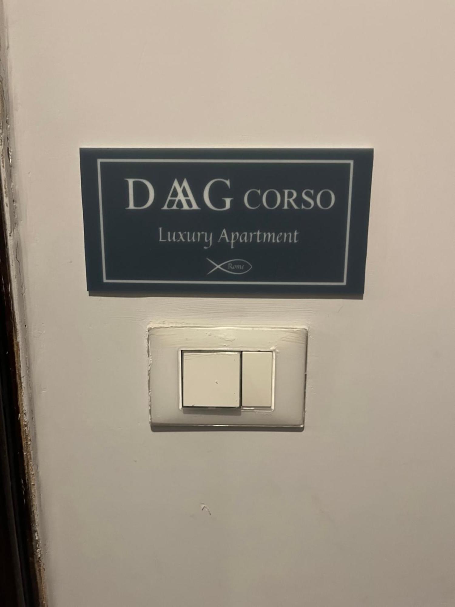 רומא Daag Corso Luxury Apartment מראה חיצוני תמונה
